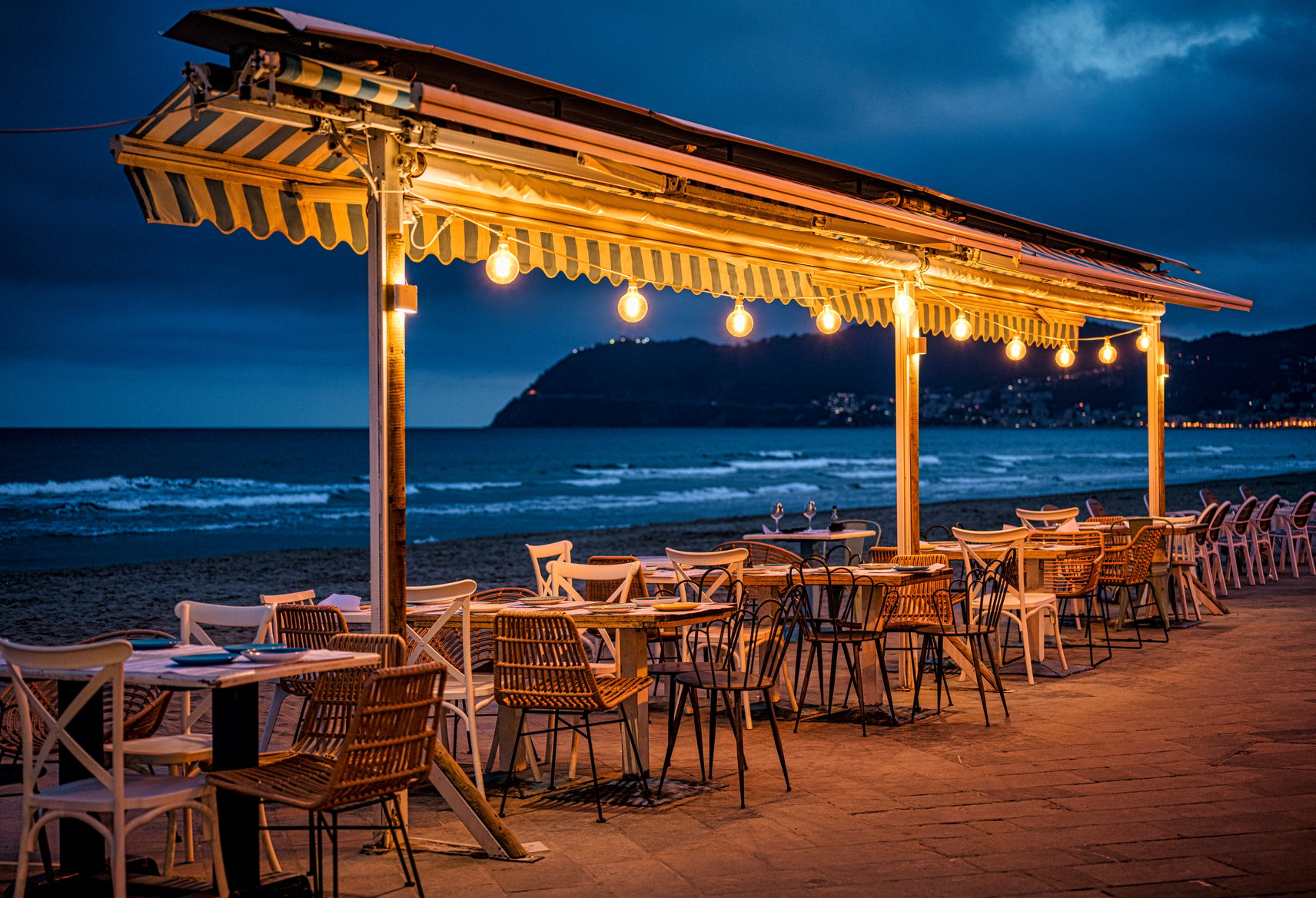 Restaurant on the beach